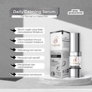 serum-wajah-berjerawat-kulit-sensitif-daily calming serum - for normal to irritated skin