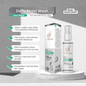 sabun pembersih wajah daily moisture wash-face-wash